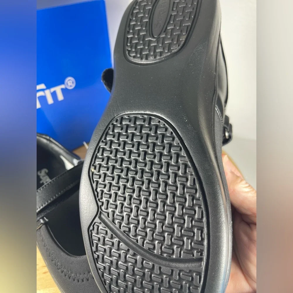 🆕 SureFit NIB ladies comfort walking shoes Mary Jane’s black size 9M Sydney S636
